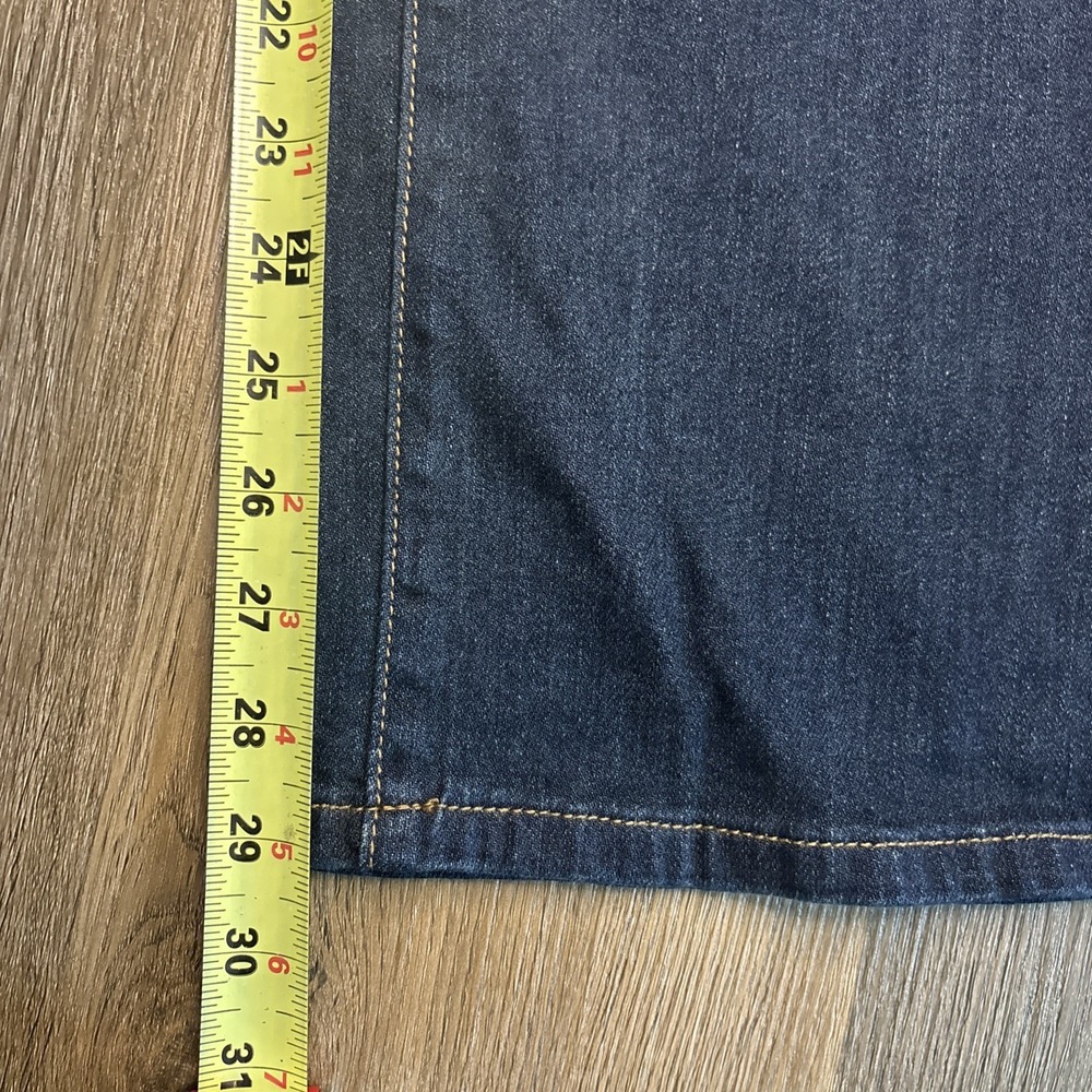 Lane Bryant Distinctly Boot Jeans Women's Size 22P Blue Stretch Dark Wash NWT - Picture 12 of 13